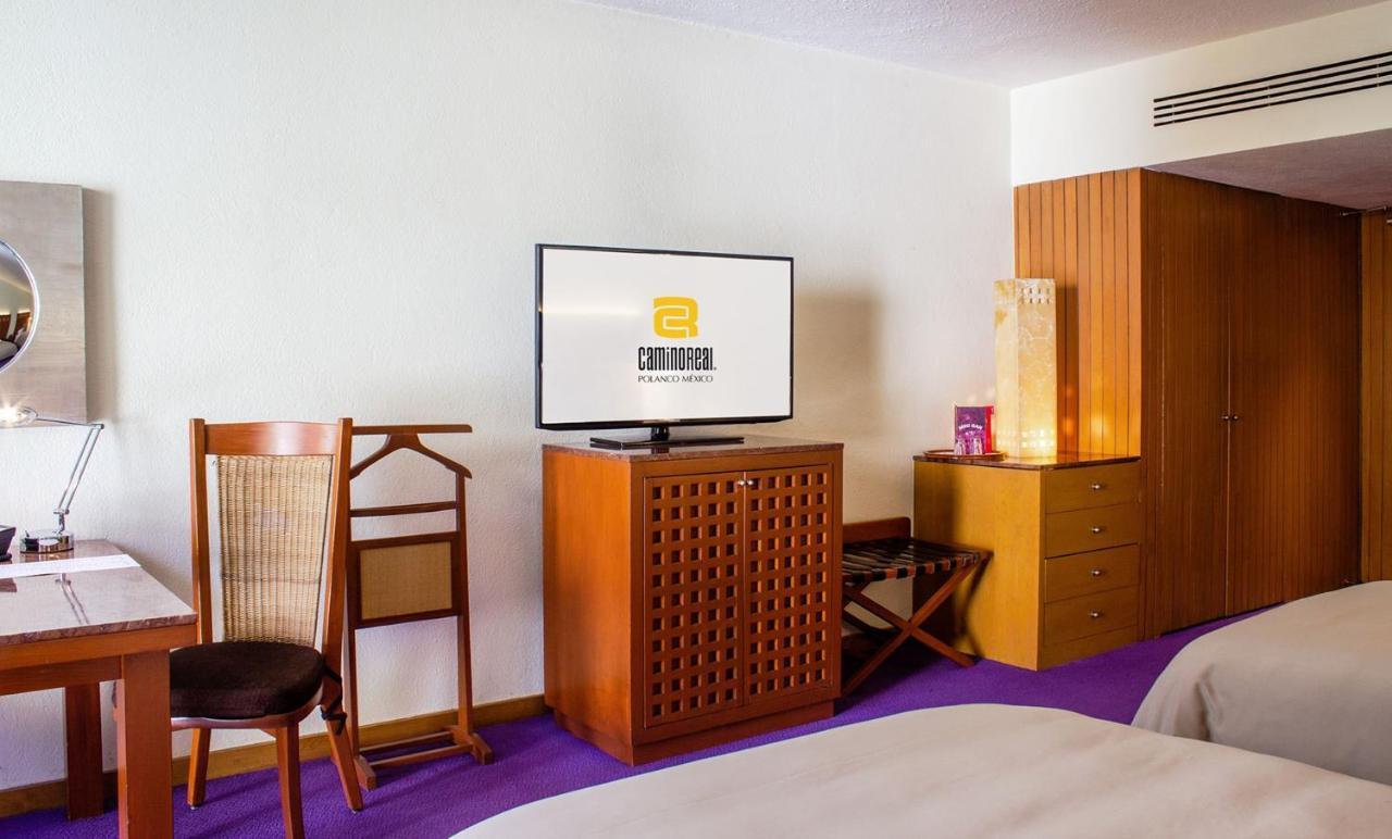 Camino Real Polanco Mexico Hotel Kültér fotó A room at the hotel