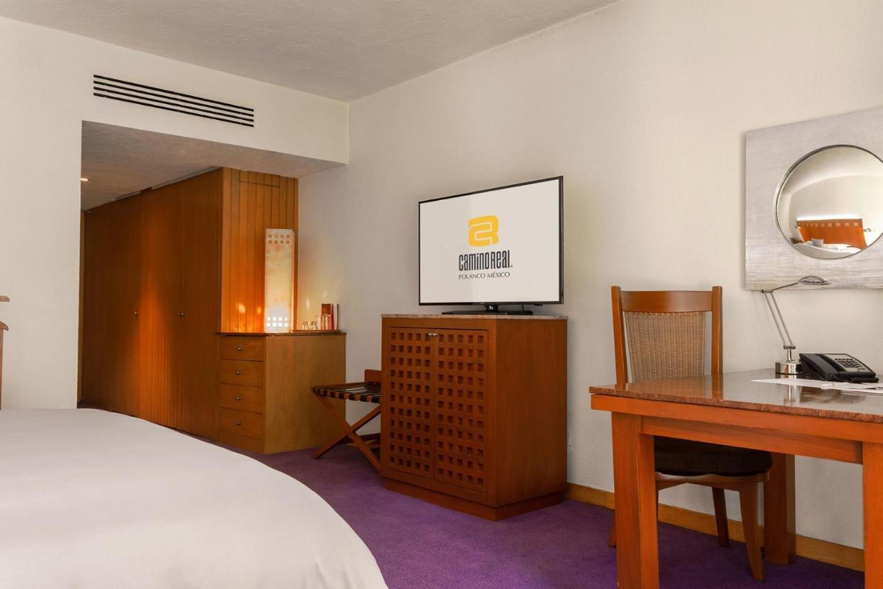 Camino Real Polanco Mexico Hotel Kültér fotó A room at the hotel