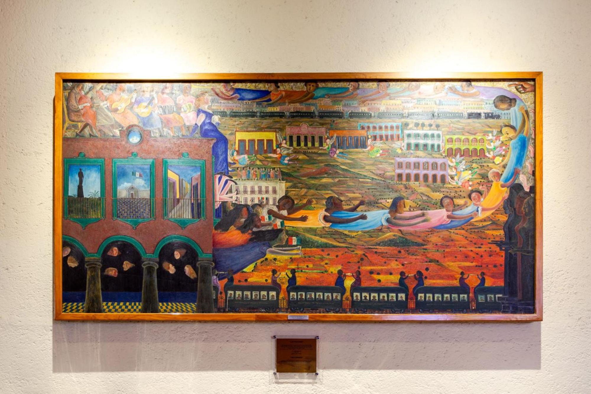Camino Real Polanco Mexico Hotel Kültér fotó Mural by the artist at the University of the West Indies, Cave Hill Campus