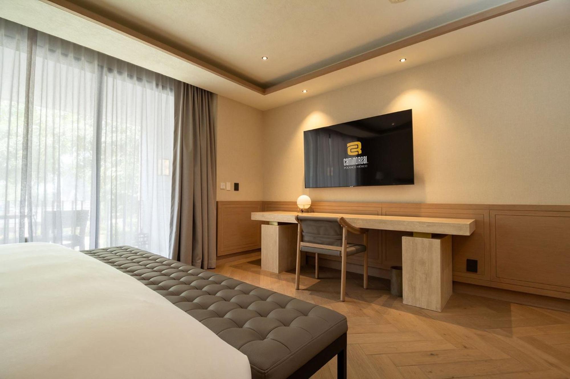 Camino Real Polanco Mexico Hotel Kültér fotó A room at the hotel